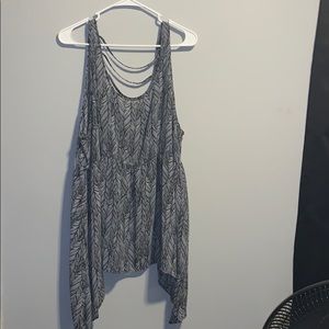 Torrid Blouse with Strings On back